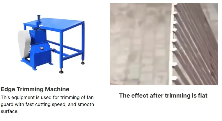 Hwahsi China Automatic Household Electric Fan Guard Spot Welding Machine Filter Mesh Welder. Roundness Wire Mesh