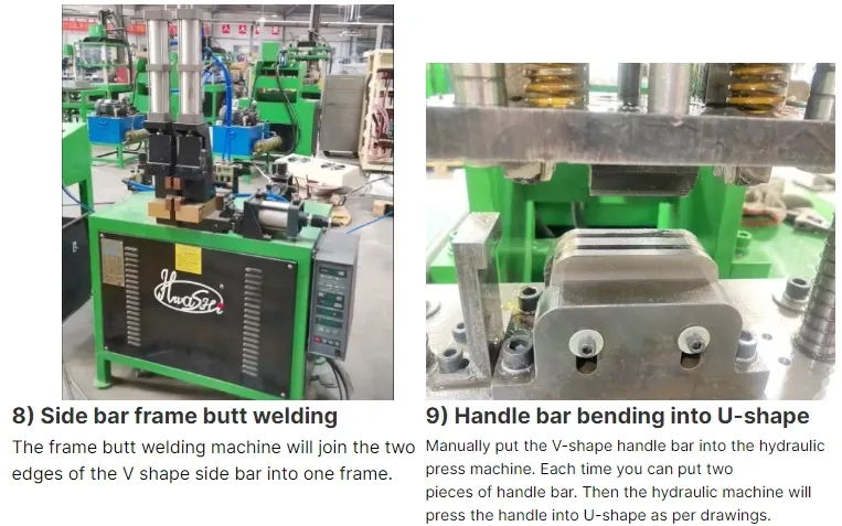 Hwashi Large Metal Storage Basket Stainless Steel Wire Basket Production Line, Customize Welding Wire Mesh Basket