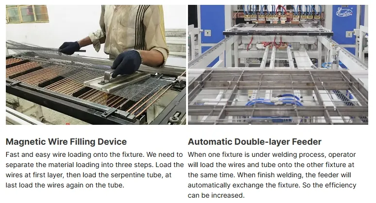 Refrigerator Wire Tube Condenser Production Line Machine, Welding and Bending Machine 4