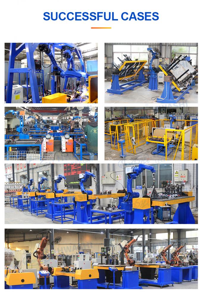 Hwashi New Condition Battery Energy Storage Cabinet Automatic Welding And Grinding Station Robot Case 16