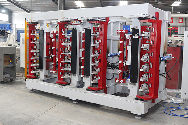 Electric IBC Tote Cage Welding Machine 50Hz PLC Control 225KVA 5