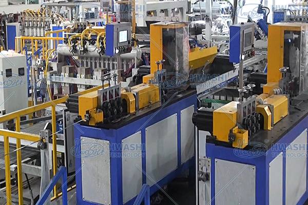 Advanced Automatic Wire Shelf Welding Machine For Wire Mesh Deck Shelving Production Line 2
