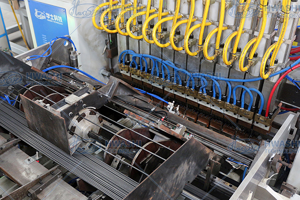 Advanced Automatic Wire Shelf Welding Machine For Wire Mesh Deck Shelving Production Line 5