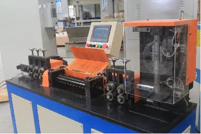Double Layer Feeder Wire Mesh Condenser Welding Machine Automatic Firm Welding Labor Saving
