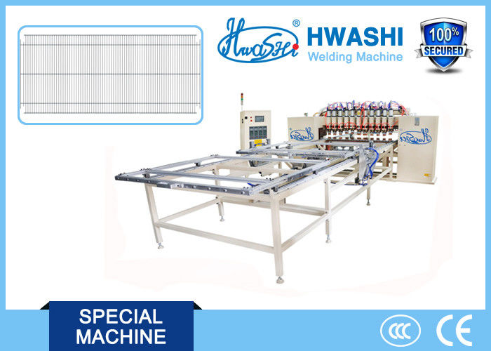 Automatic High-Precision Steel Mesh Multi Head Spot Welder Wire Shelf Gantry Spot Welding Machine