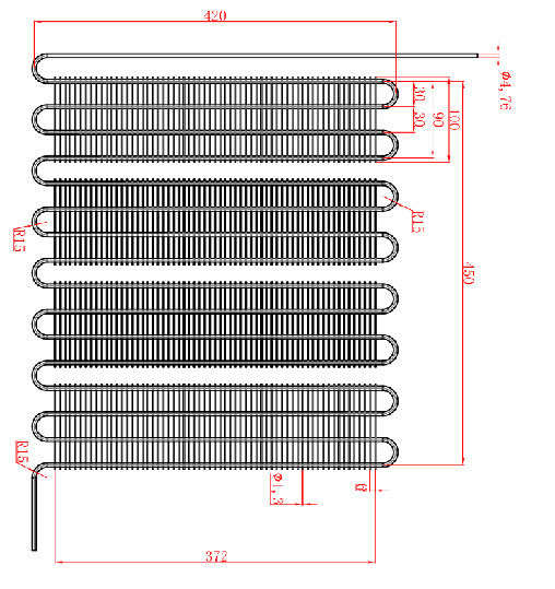 Twenty-Head Gantry Type Automatic Condenser Welding Machine For Refrigerator Condenser