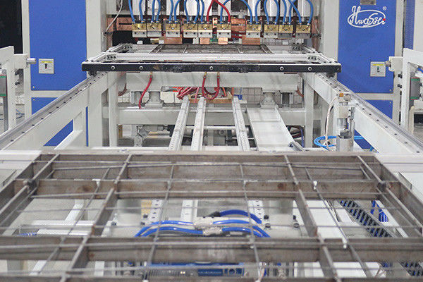 Gantry Type Wire Condenser Welding Machine With 6 Welding Heads For Air Conditioner