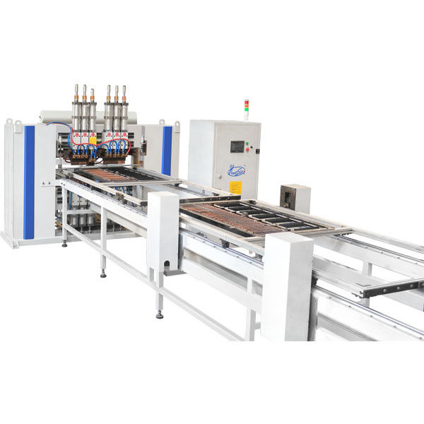 Six Head Gantry Type Automatic Condenser Welding Machine For Refrigerator Condenser