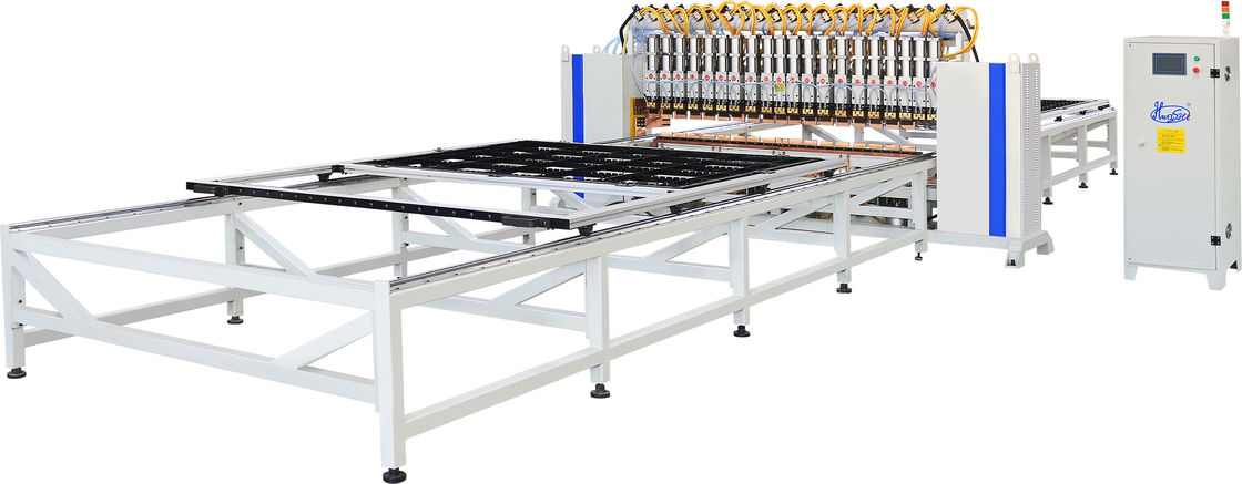 Twenty-Head Gantry Type Automatic Condenser Welding Machine For Refrigerator Condenser