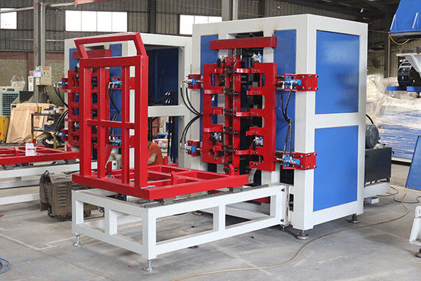IBC Cage Frame Automatic Production Line  IBC Cage Frame Automatic Hole Making Machine