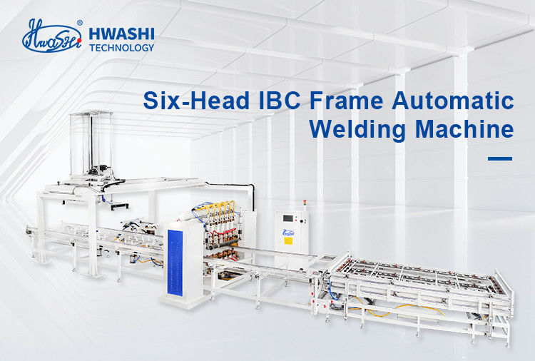 Automatic IBC Grid Welding Machine For IBC Tote Cage Frame Production Line
