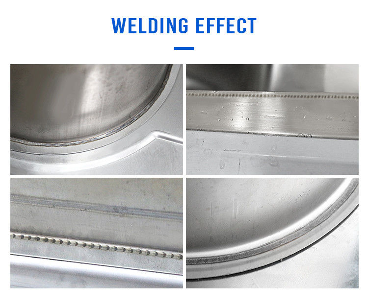 Industrial Seam Welder Equipment Manual Type  For Stainless Steel Kitchen Sing Sink Bowl
