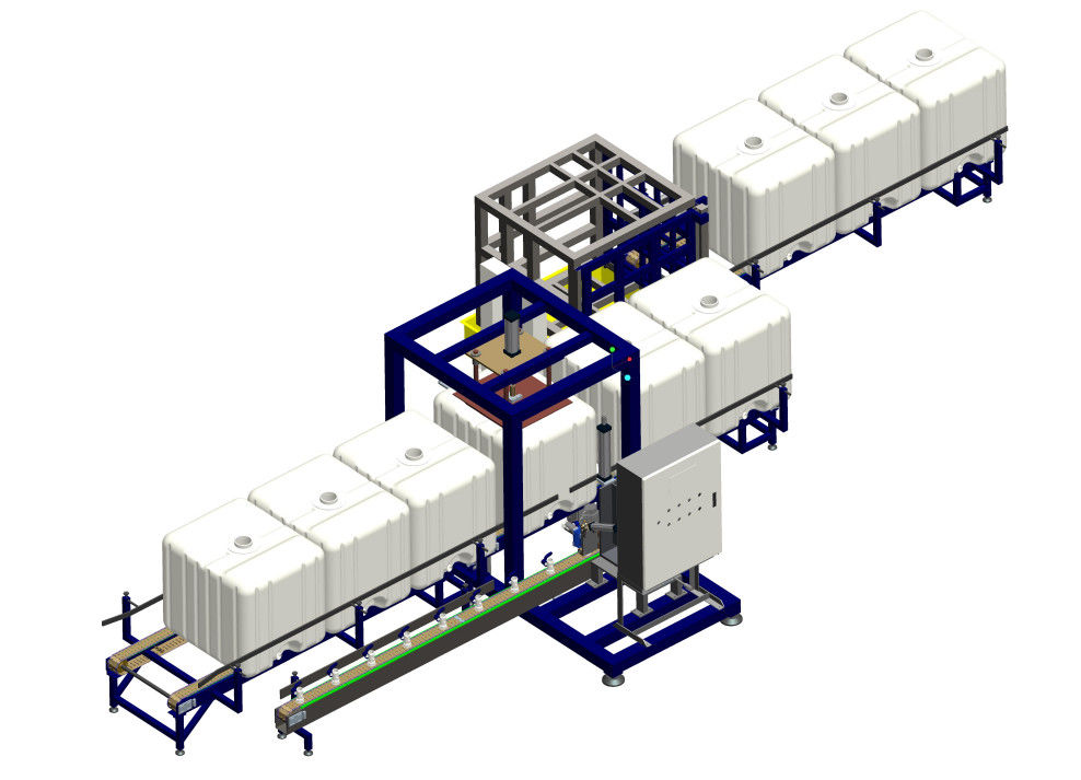 IBC Tank Valve Welding Machine To Ensure The Soldering Reliability Of The Product