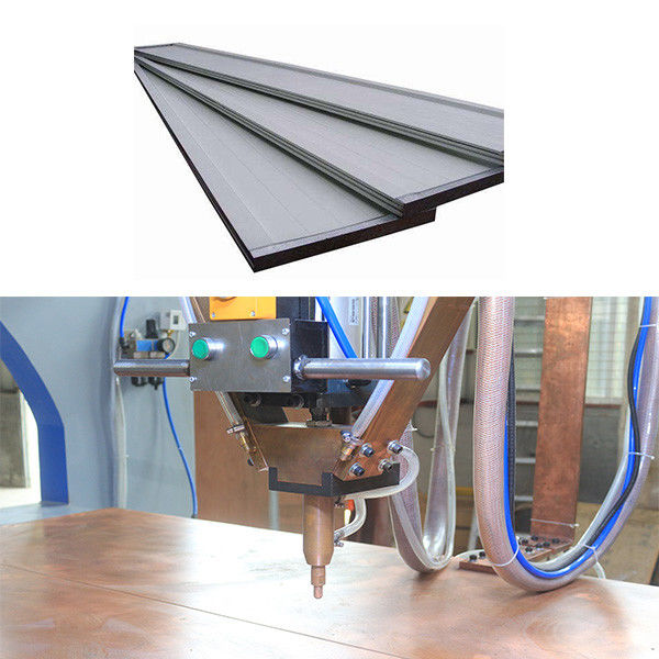 Sheet Metal Platform Moving Spot Welding Machine Railway Roof Type Spot Welder