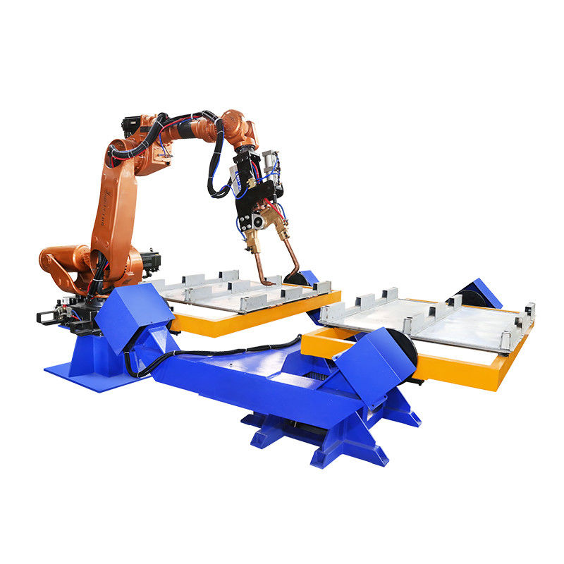 Heavy Duty Spot Welding Robot C Type X Type Welding Gun For Storage Shelf Corner