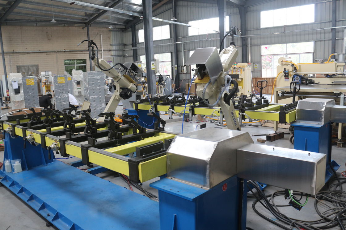1.4m Six Axis Robotic Mig Welding Machine Industrial Welding Robot For Welding Beam Bracket