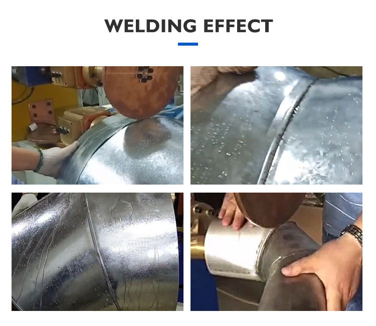 Corrugated Elbow 90 Degrees Galvanized Stainless Steel Elbow Seam Welding Machine