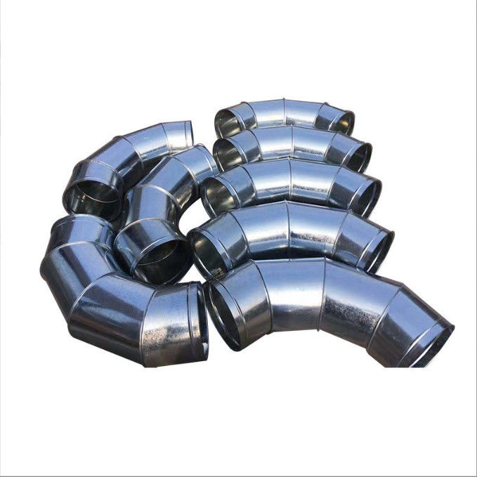 Corrugated Elbow 90 Degrees Galvanized Stainless Steel Elbow Seam Welding Machine