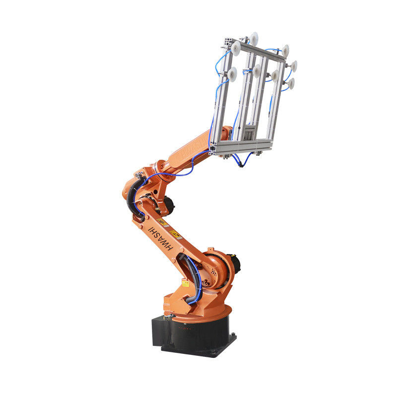 Industrial Handling And Palletizing Robot With Suction Cup Gripper For Light Flat Panel