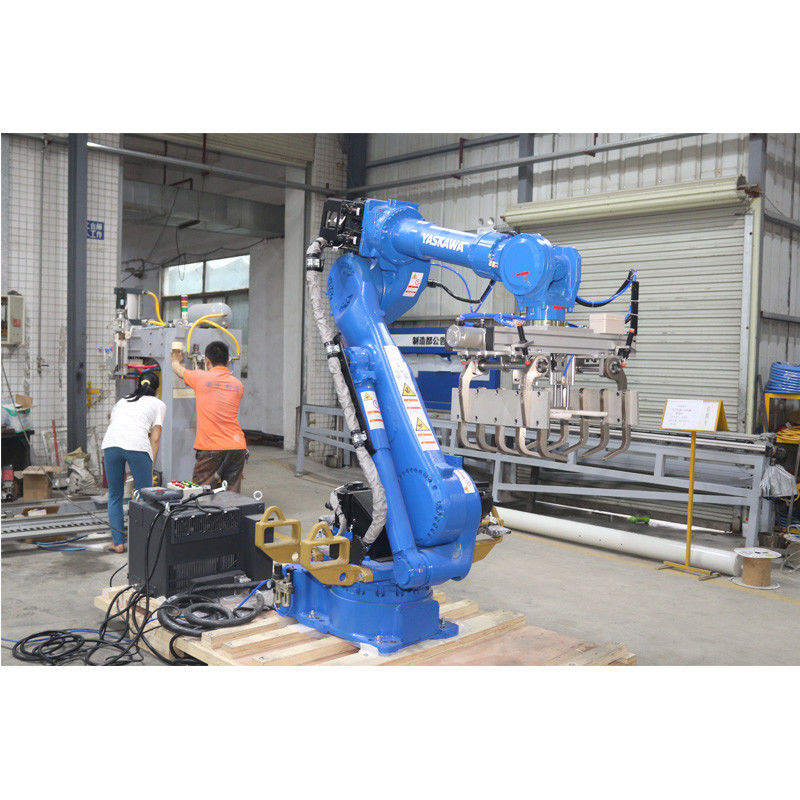 Industrial Palletizing Robot With Bag Gripper For Sandbags Cement Bags Flour Bag Palletizer