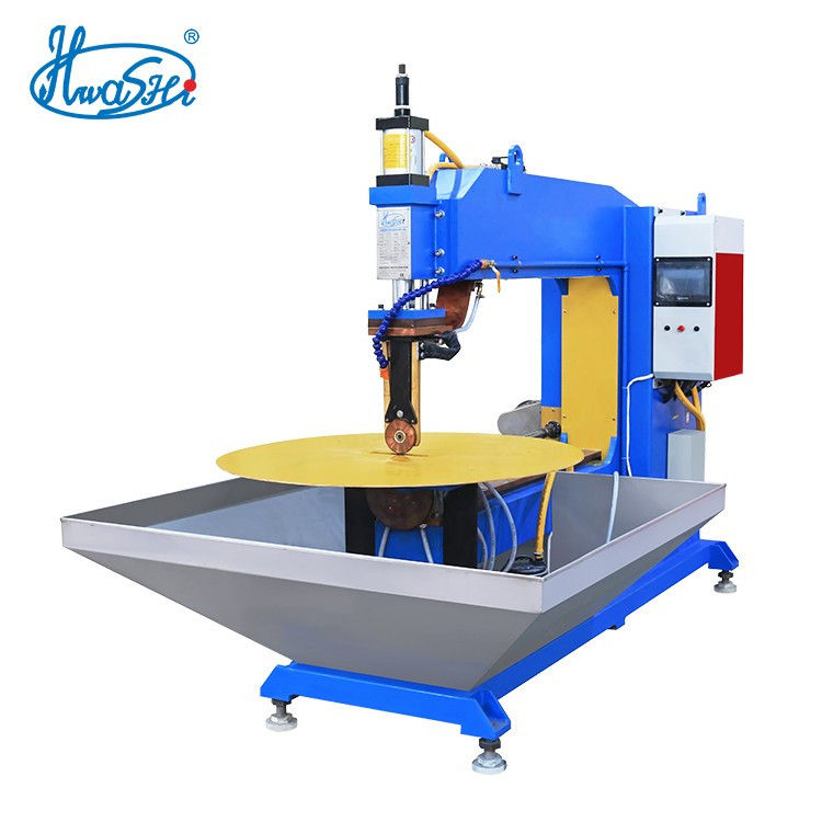 Industrial Seam Welder Equipment Manual Type  For Stainless Steel Kitchen Sing Sink Bowl