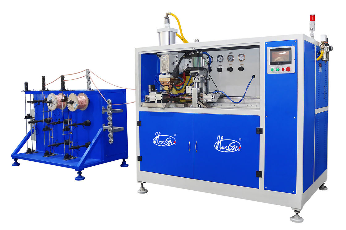 Braided Copper Wire Welder Wire Cutting Machine Round Twisted/Automatic Braided Copper Wire Welding Machine