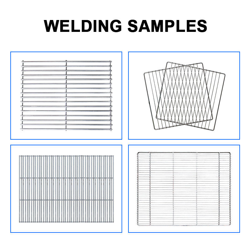 China Supplier Automatic Welded Wire Mesh Machine Stainless Steel Wire Shelf Spot Welding Machine