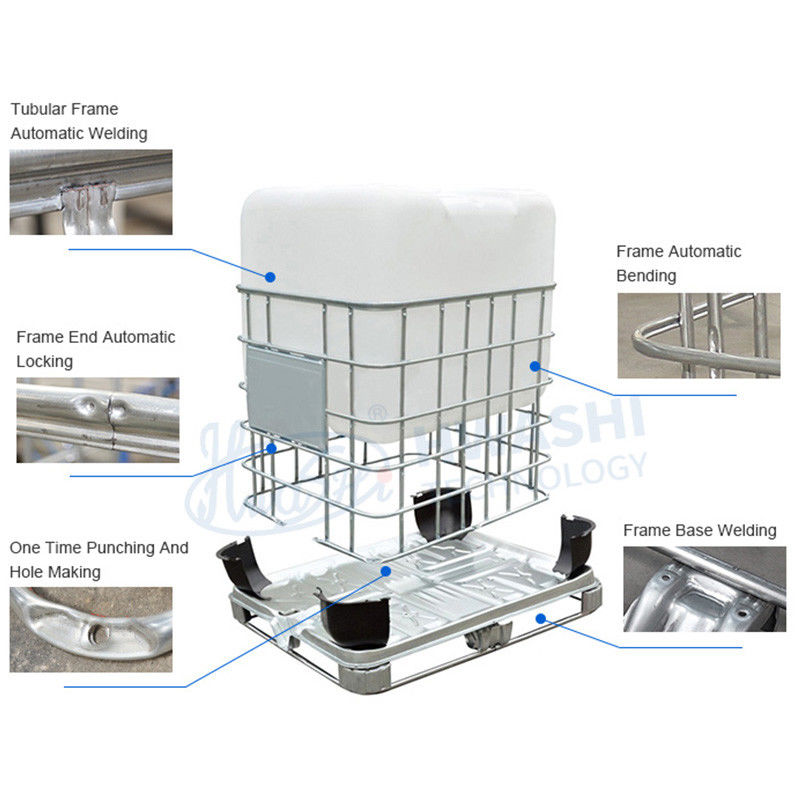 High Welding Current Automatic Cage Welding Machine Blow Molding Machine For Intermediate Bulk Container Making Manufacturing