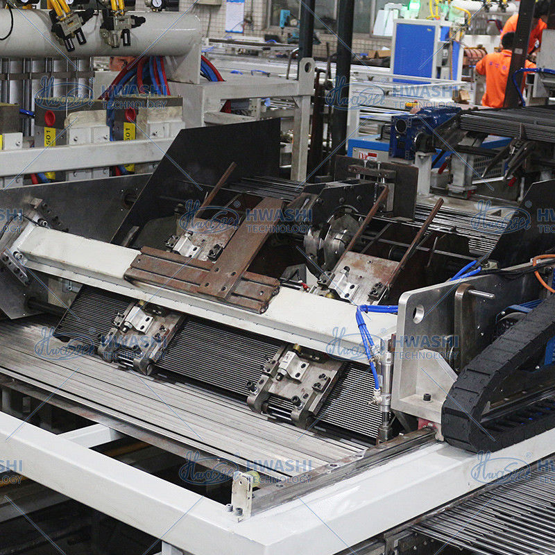 Advanced Automatic Wire Shelf Welding Machine For Wire Mesh Deck Shelving Production Line