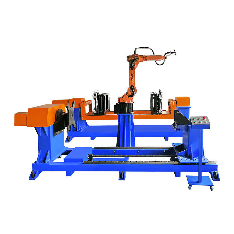 Hwashi New Condition Battery Energy Storage Cabinet Automatic Welding And Grinding Station Robot Case