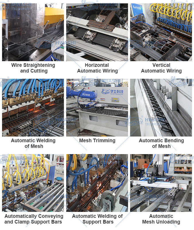 High Speed Automatic Wire Shelf Welding Machine for Wire Mesh Deck Shelving Production