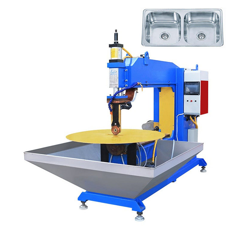 90 Degree Angle Automatic Electric Steel Sink Welding Machine / Sink Welder 5KW 50Hz CE