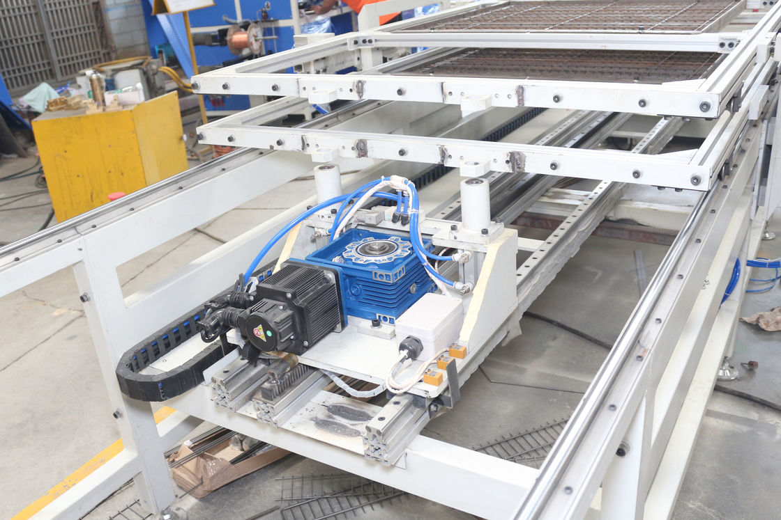 HWASHI Welding Equipment Automatic Gantry Style Multi Head Spot Row Welding Machine For Wire Mesh Hot Product Provided 2 - 8 Mm