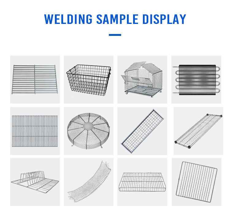 HWASHI Automatic Wire Mesh Panel Cage Welding Making Machine Line For Welded Wire Mesh