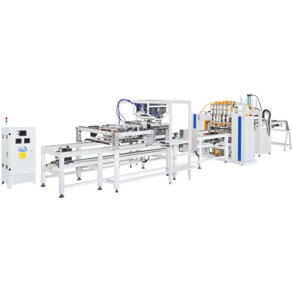 HWASHI Automatic Wire Mesh Panel Cage Welding Making Machine Line For Welded Wire Mesh