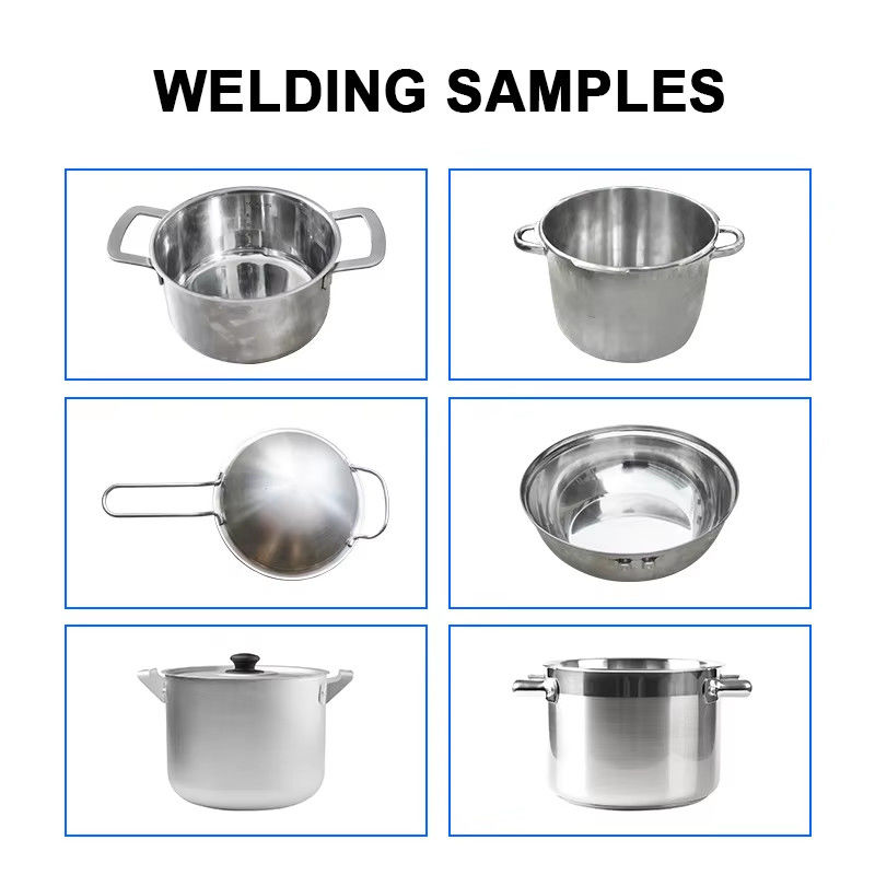 HWASHI 20KVA Stainless Steel Pot Handle And Ear Horizontal Butt Welding Machine Spot Welders For Cookware Dish Cook