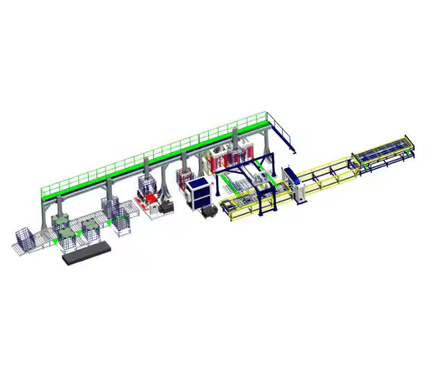Intermediate Bulk Container IBC Grid Cage Frame Automatic Production Line,ibc Steel Frame For Ibc Tanks