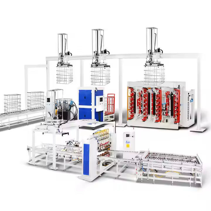 Intermediate Bulk Container IBC Grid Cage Frame Automatic Production Line,ibc Steel Frame For Ibc Tanks
