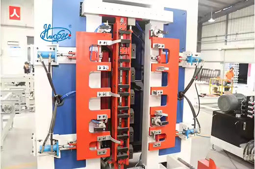 Hwashi IBC Cage Frame Automatic Welding Machine Production Line Mesh Unloading Mechanical Arm Base Frame Welding Machine