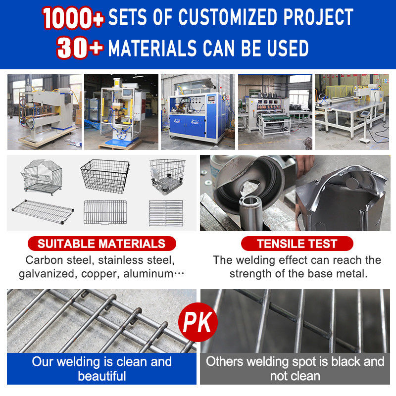 Steel Wire Mesh Spot Welding Machine Refrigerator Wire Shelf Multipoint Spot Welding Machine