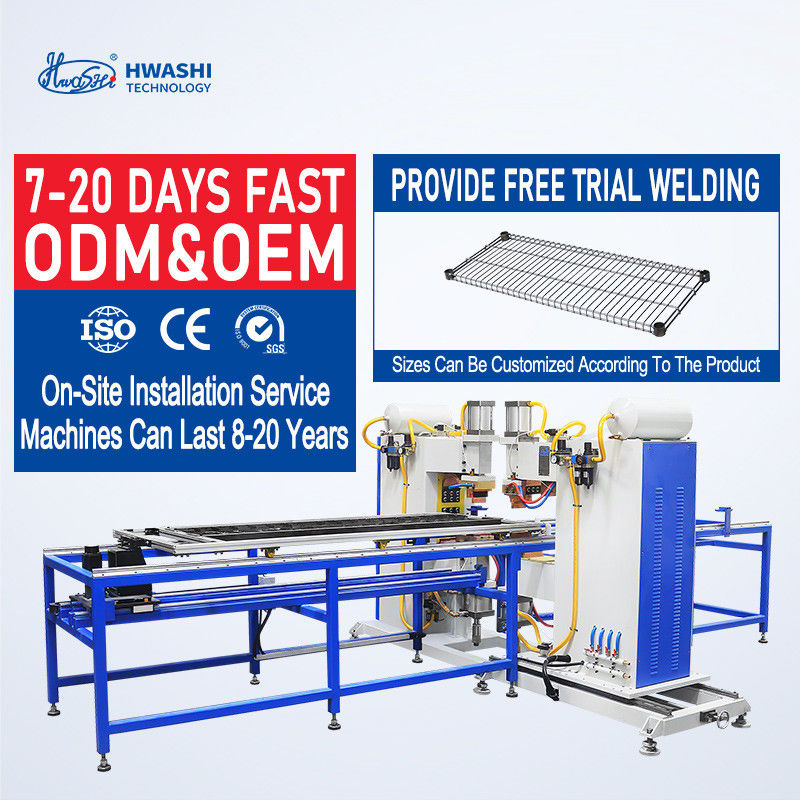 Automatic Multi-Point Spot Welding Machine for Refrigerator Wire Shelves & Steel Mesh Grids