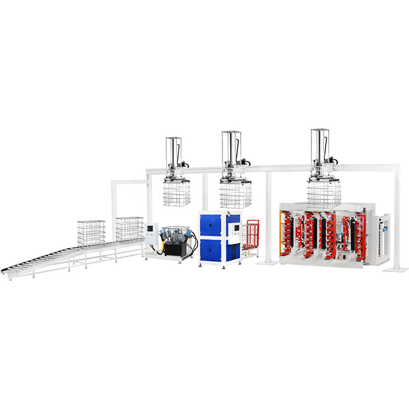 Fully Automated IBC Cage Production Machine with 80 Cages per Hour, Precision Engineering, and CE/CCC Certification