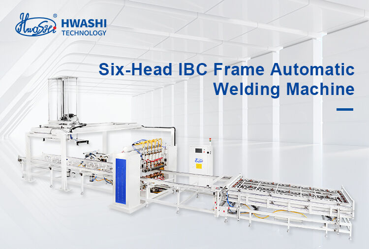 IBC Tote Cage Fabrication IBC cage welding production line featuring vibration testing time 0 to 1 hour welding process