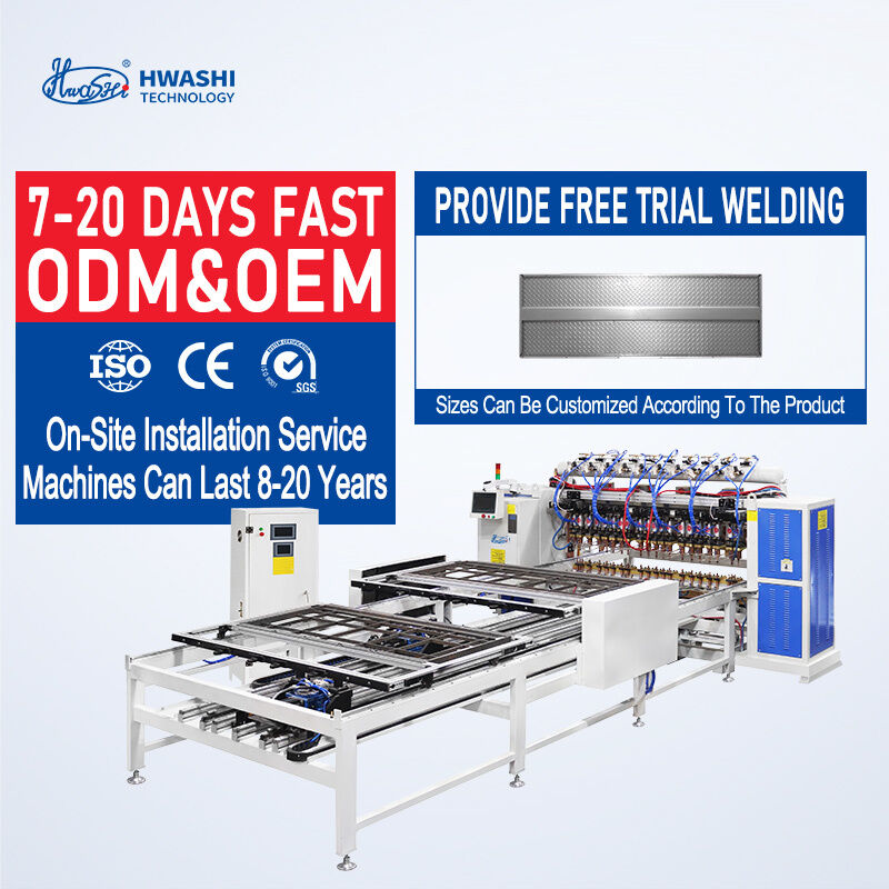 PLC Control 380V 2-Phase Multi Head Spot Welding Machine for Door Panels with 3+3mm Welding Thickness