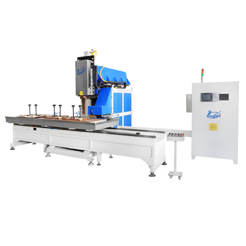 Hwashi Inox SS304 CNC 3 Axis Control Sink Seam Welding Machine with 160kVA Rated Capacity and CE/CCC/ISO Certification