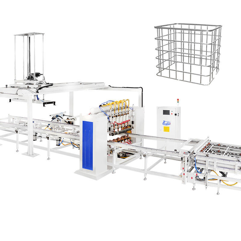Bending Efficiency 20 to 25 seconds IBC Tote Cage Welding Machine with PLC Control Method and Vibration Testing Time 0 to 1 Hour