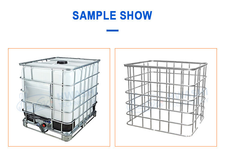Full Automatic High Efficiency IBC Cage Frame Production Line with 50-125sec Per Cage Fast Output