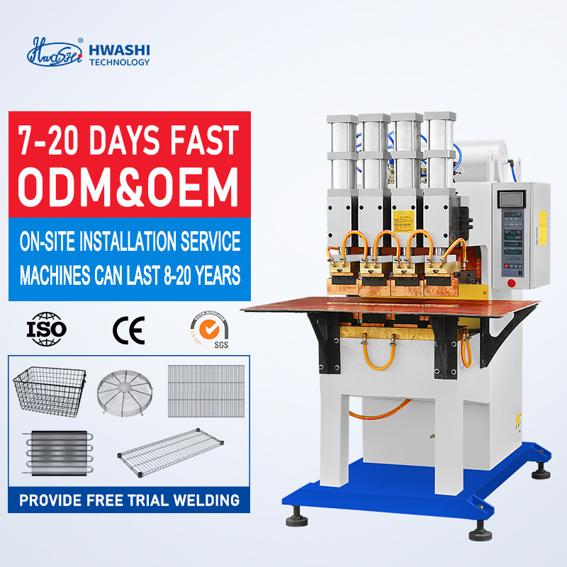 PLC Control 380V Multi Head Spot Welding Machine